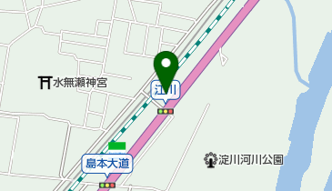 河上建材店の地図画像