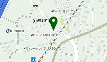 島本町立体育館の地図画像