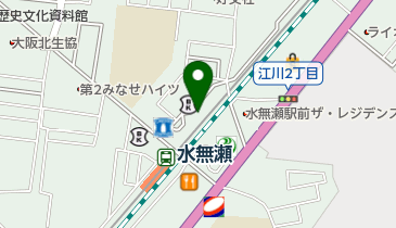 伊藤米穀販売株式会社 水無瀬支店の地図画像