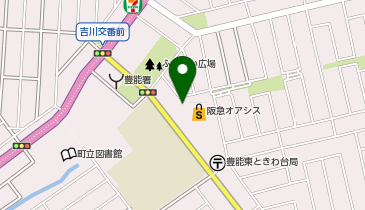 東ときわ台自治会館の地図画像