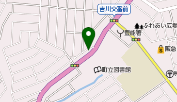 愛美容室の地図画像