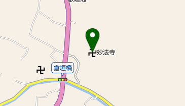 妙法寺の地図画像