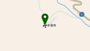 本瀧寺墓園の地図画像