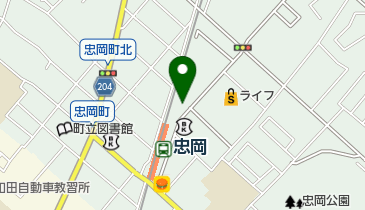 アールエスコンタクトの地図画像