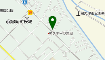 フラワーショップ恵の地図画像