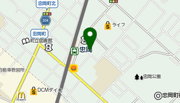 ツカメガネの地図画像