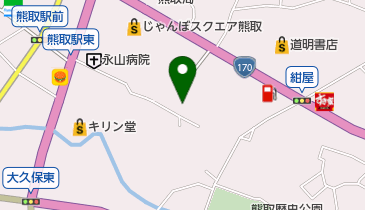 ナカバヤシ酒店の地図画像