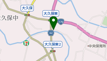 株式会社大熊の地図画像