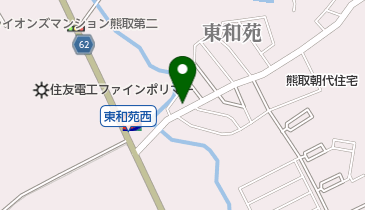 大阪舘の地図画像