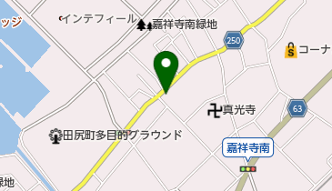 山本精肉店の地図画像