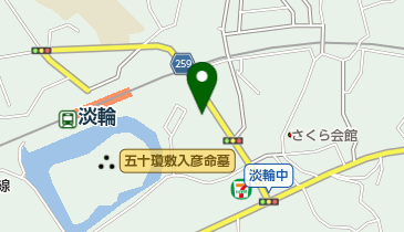 有限会社竹善商店の地図画像