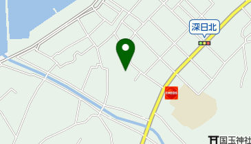 深日児童館の地図画像