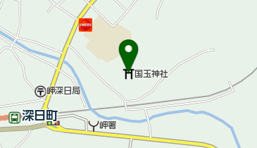 国玉神社の地図画像