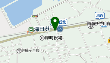 奥田電器商店の地図画像