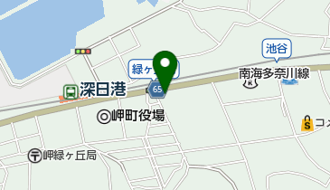 青木松風庵 深日店の地図画像