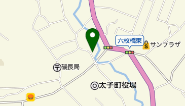 楠整骨院の地図画像