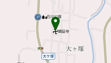 顕證寺の地図画像