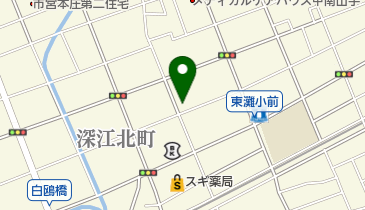 黒木マッサージの地図画像