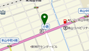 長井造園美術株式会社の地図画像