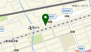 赤帽坂上運送の地図画像