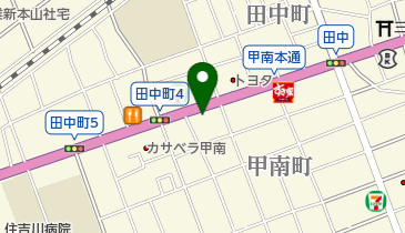 ホンダオートショップおかの地図画像