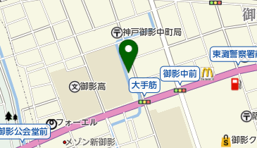 甲南ケミカル株式会社の地図画像