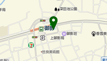 フランシアアオキ屋の地図画像