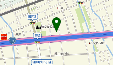 東明会館の地図画像