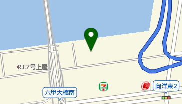 株式会社後藤回漕店 六甲アイランド事業所の地図画像