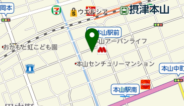 創修館岡本教室の地図画像