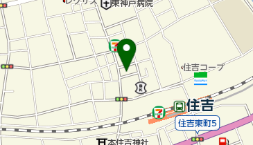 佐藤貴美枝ニットソーイングクラブ住吉店の地図画像
