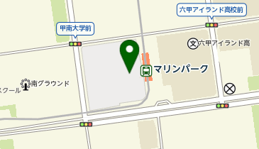 甲南大学 六甲アイランド体育館の地図画像