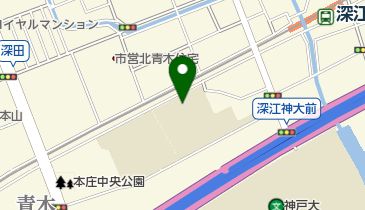 神戸市立 本庄学童保育コーナーの地図画像