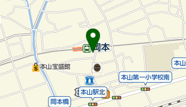 新響楽器岡本センターの地図画像