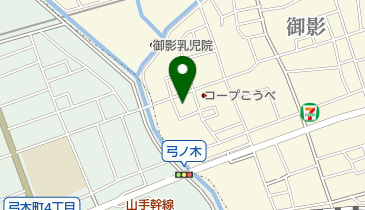 日本基督教団 東神戸教会の地図画像