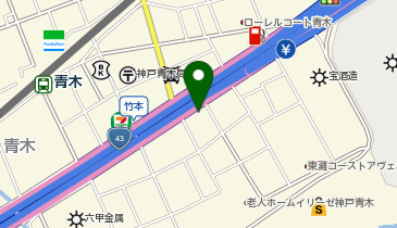 池田クリーニング店の地図画像