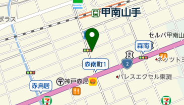 株式会社白洋舍 東神戸営業所の地図画像