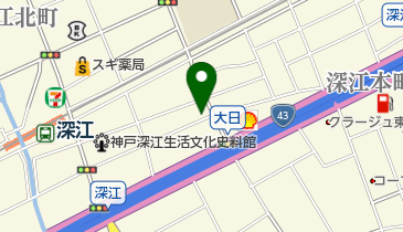 ブランシサァにしきの地図画像