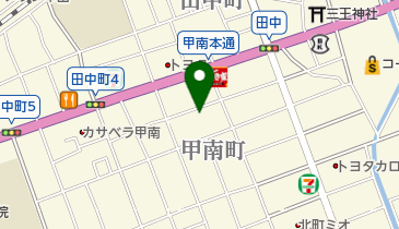 甲南本通商店街振興組合の地図画像