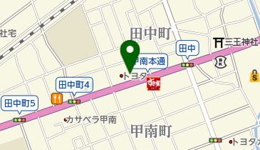 四宮錻力店の地図画像