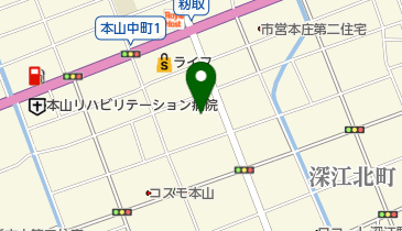 東亜製砥工業株式会社の地図画像