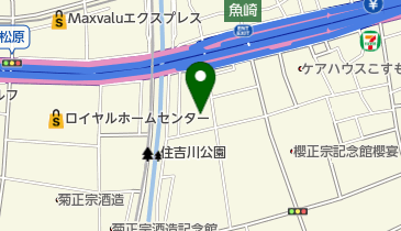 サクラゴルフガーデンの地図画像