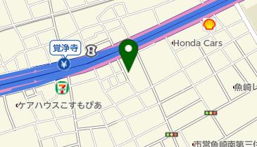 藤原自動車工業魚崎工場の地図画像