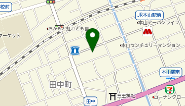 安念寺の地図画像