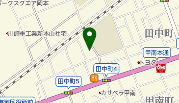 神戸市立 田中児童館の地図画像