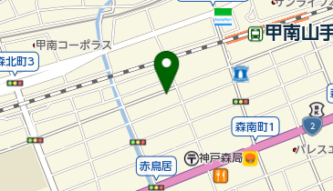 神戸市立 本山東児童館の地図画像