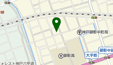 毛利助産所の地図画像