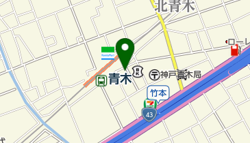 松久の地図画像
