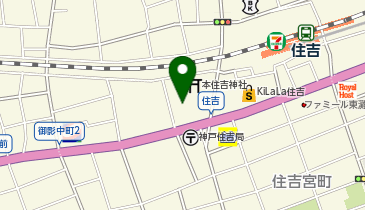 本住吉神社の地図画像