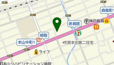 三宅接骨院の地図画像